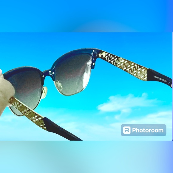 Tory Burch Case & Sunnies-Gradient black/blue - Picture 2 of 11